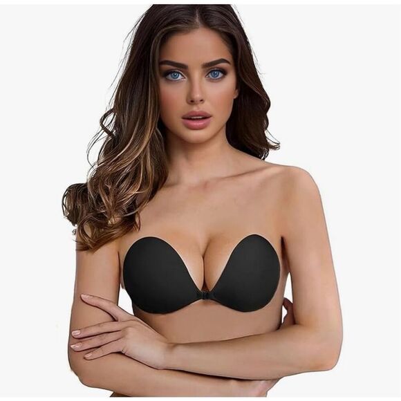 NEW Egussi Sticky Strapless Push up Self Adhesive Bra Stick A - Picture 1 of 7